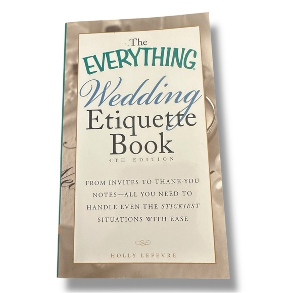 The Everything Wedding Etiquette Book - Picture 1 of 3